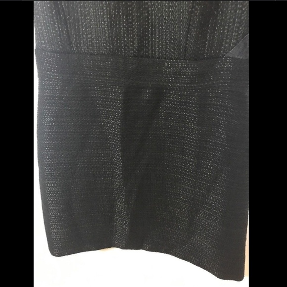 NEW A|X Armani Exchange Pieced‎ Tweed Dress Blue/Black [SZ 12 ] - Picture 5 of 8